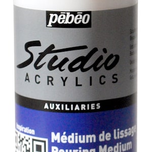 Pebeo Studio Acrylic Pouring Medium in 250ml or 500ml Bottle