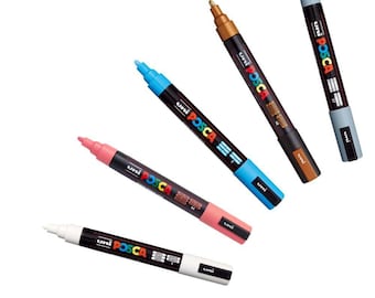 Uni POSCA PC-5M Bullet Tip Opaque Paint Marker Pens