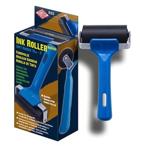 Essdee Soft Rubber Block Printing Ink Roller Brayers in Assorted Sizes