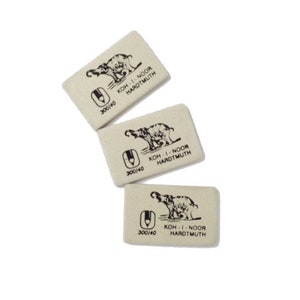 Koh-I-Noor 300/04 Soft Pencil Erasers Set of 3