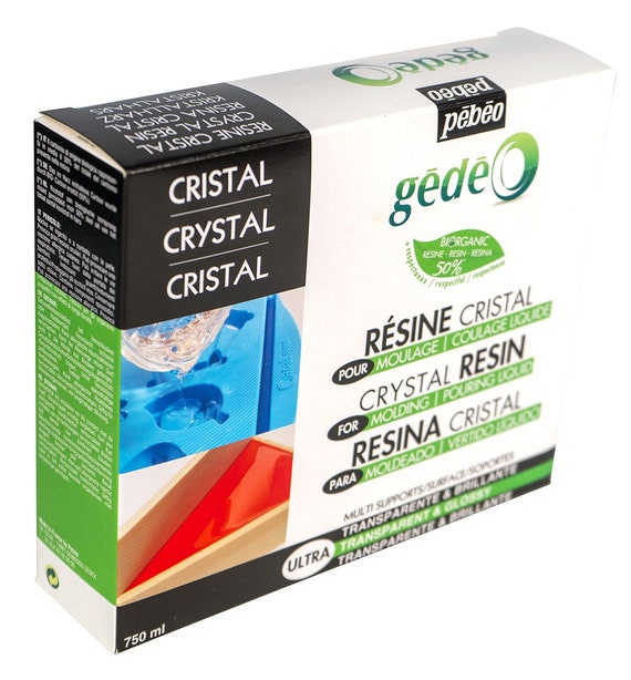 Kit résine Cristal Bio Gédéo - Pébéo