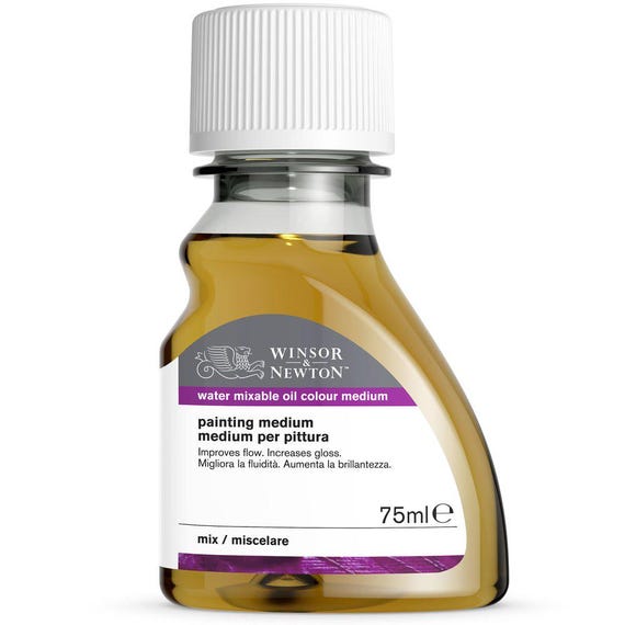 Winsor & Newton Water Mixable Oil Painting Medium 75ml