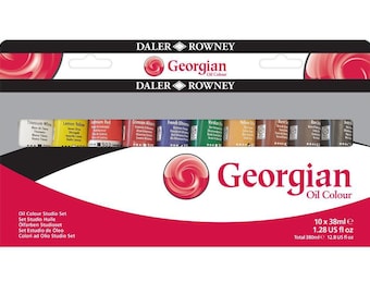 Daler Rowney Georgian Oil Paint Selection Set 10 x 38ml