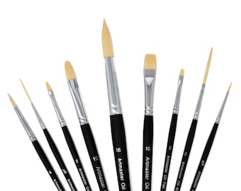 Artmaster Oil Artists Paint Brushes