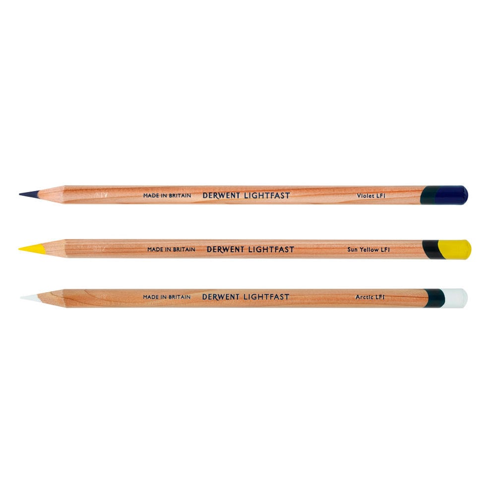 Derwent : Lightfast : Colour Pencil : Wooden Box Set of 48