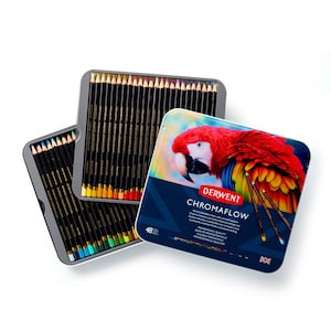 Derwent Chromaflow Pencils 48 Tin