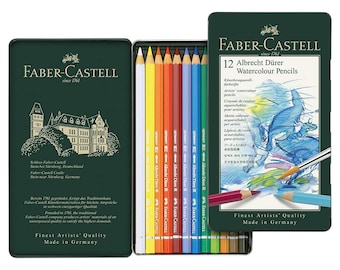 Faber-Castell Albrecht Durer Watercolour Pencils 12 Tin