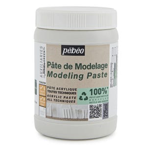 Pebeo Studio GREEN Modelling Paste, medium 225 ml