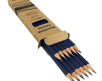 Seawhite of Brighton Graphite Pencil Pack of 12 (2H-8B)