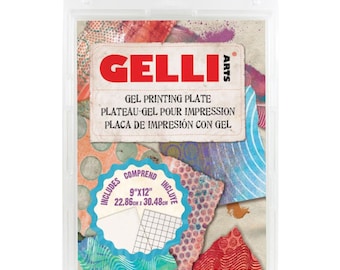 Gelli Arts Gel Monoprint Printing Plate 9" x 12"