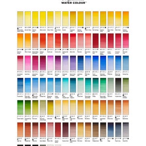 Winsor & Newton Artists Professional Water Colour Paint 5ml Series 2 Colours image 2