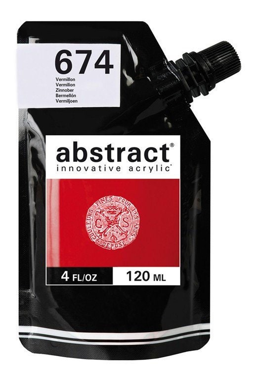 Sennelier Abstract Acrylic Paint Pouches 120ml / 4 Fl. Oz