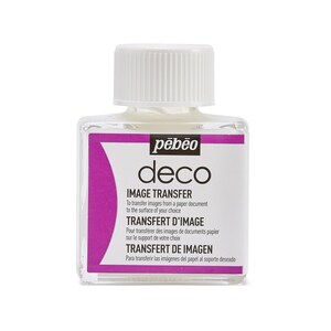 Pebeo Deco Image Transfer 75ml - Transfer Photos to Wood, Metal, Card, Plaster