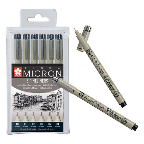 SAKURA Fineliner PIGMA MICRON 03 blau
