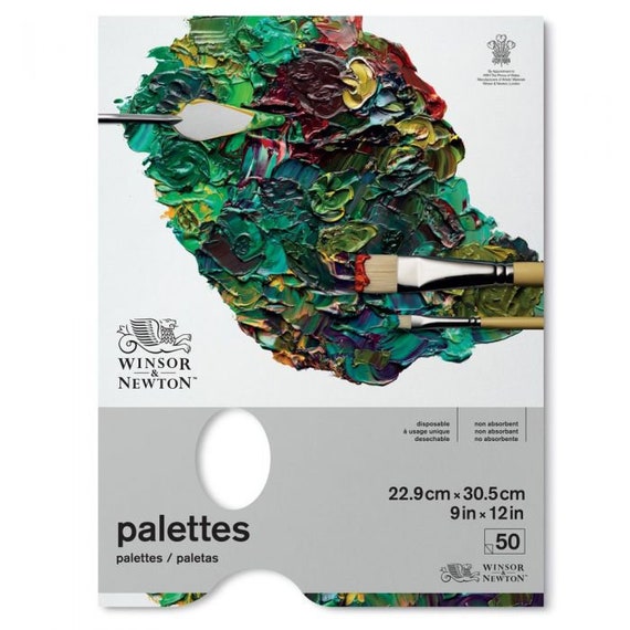 Disposable Palettes for Acrylic Paints