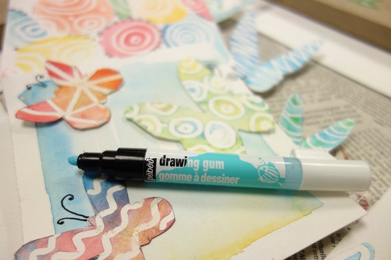 Pebeo Drawing Gum Synthetic Latex Free Masking Fluid in Marker Pen