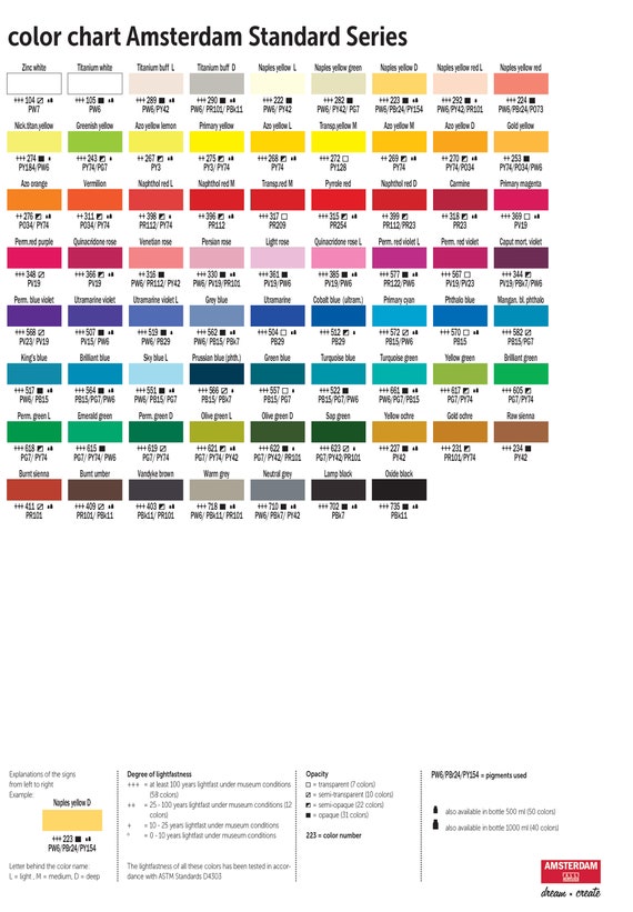 Amsterdam Standard Series Acrylic Paint Sets, 12-Color Grays Set