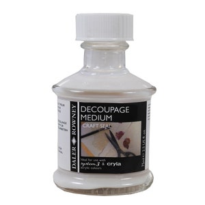 Daler Rowney Decoupage Collage Medium 75ml oder 300ml