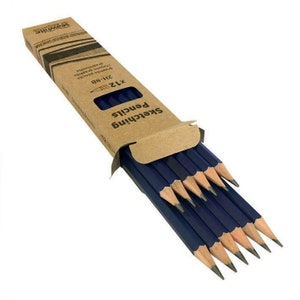 Seawhite of Brighton Graphite Pencil Pack of 12 (2H-8B)
