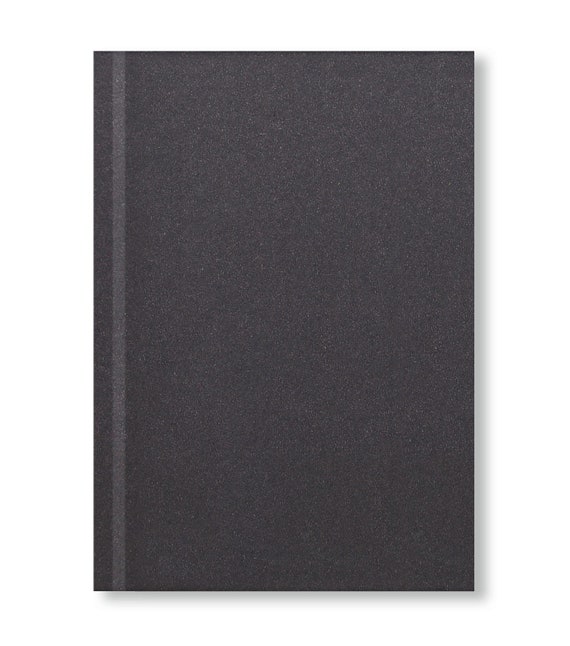A5 black page staple sketchbook