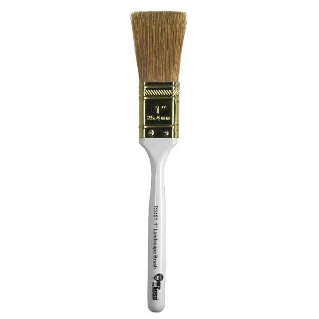 Bob Ross Hog Bristle Brush - Flat, 1/2