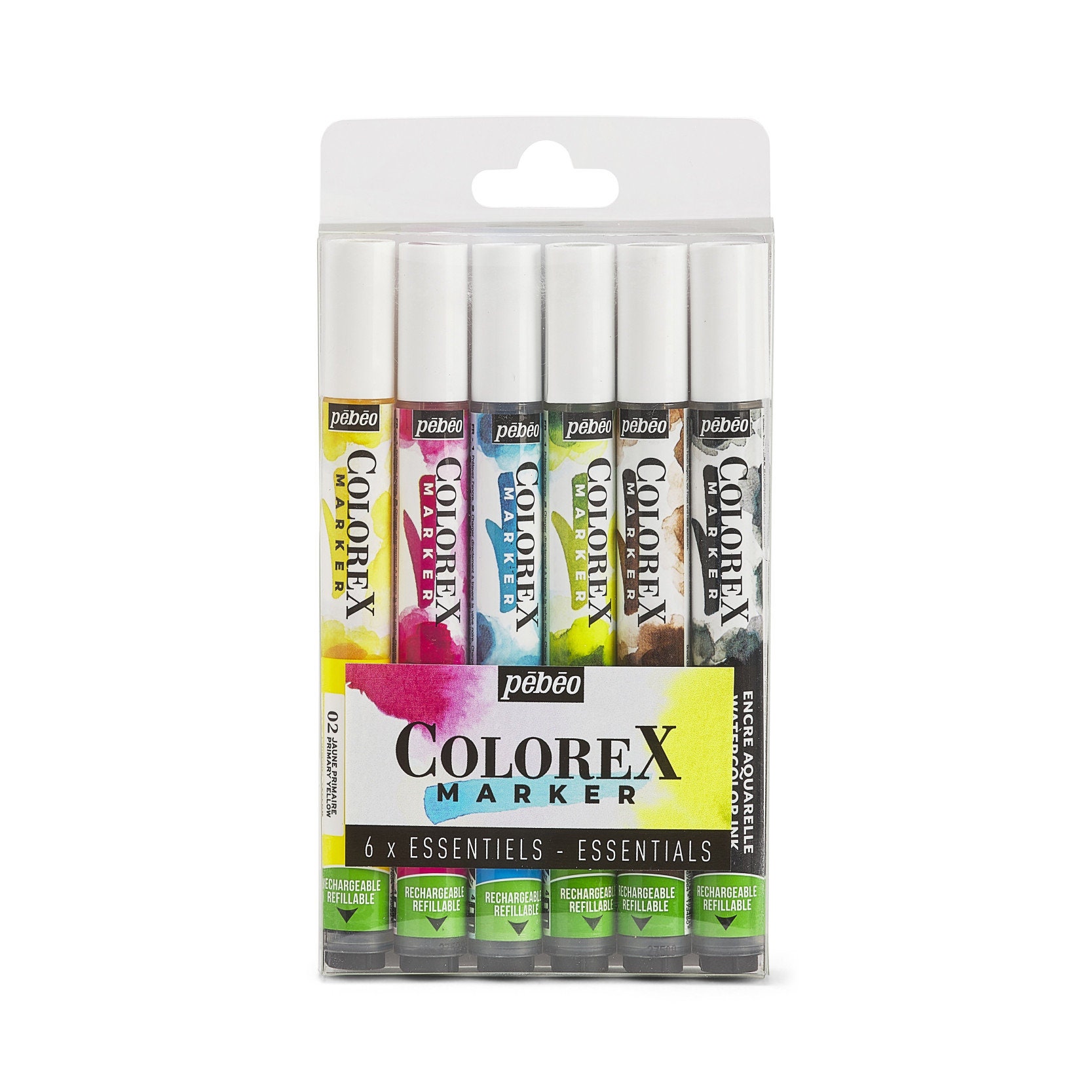 Boite Acrylic marker - lot de 12 Pébéo