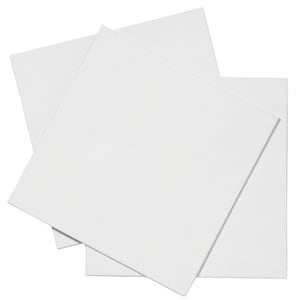 Pebeo White Synthetic or  Natural Linen Canvas Boards in 30 x 30cm Square Panels