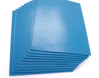 Major Brushes Safeprint – 10 Fogli In Schiuma Per Stampa E Modellismo, 30x30 Cm, Alternativa Ai Blocchi Polimerici, Tagliabili Con Forbici