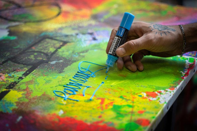 Sennelier Abstract Acrylic 3D Paint Liners 27ml image 4