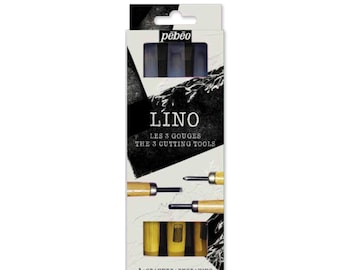 Pebeo LINO Cutting Tools Set of 3