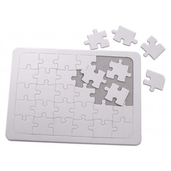 Major Brushes Blank Jigsaw to Paint & Colour (30 Piece)