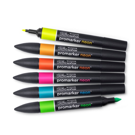 Winsor & Newton Promarker Neon Twin Tip Graphic Markers -  Norway