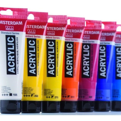 Amsterdam Standard Series Acrylic Paint 12 X 20ml Set Etsy UK