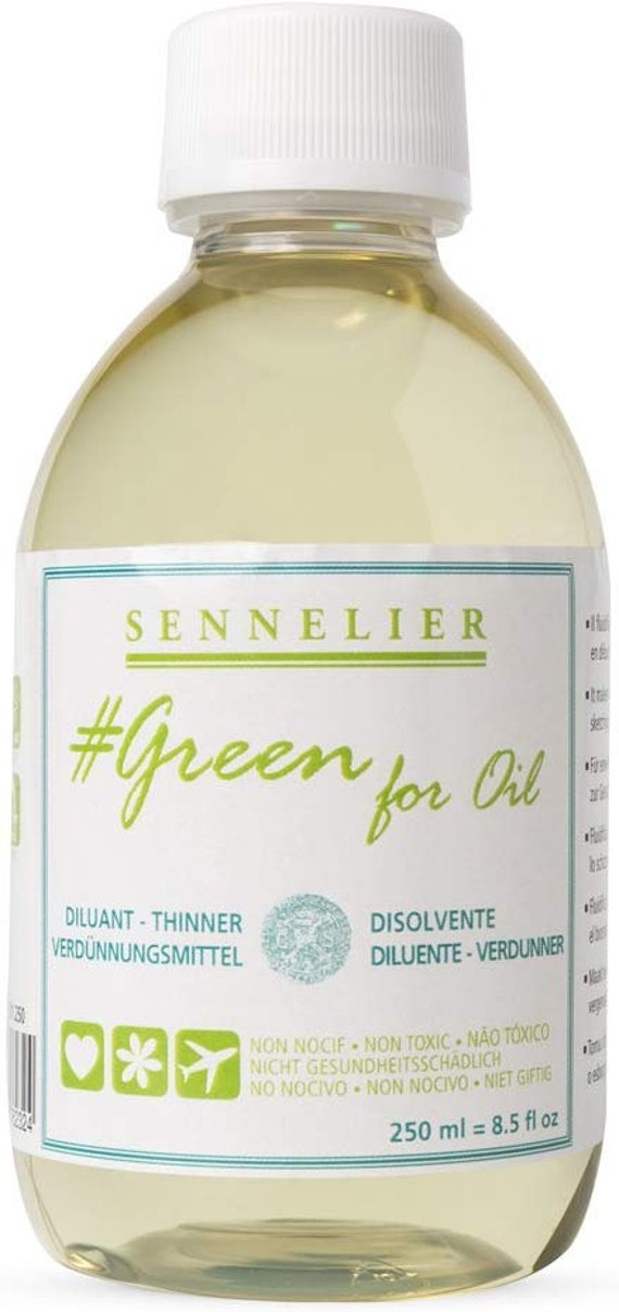 Sennelier Green for Oil Non-Toxic Paint Thinner 250ml