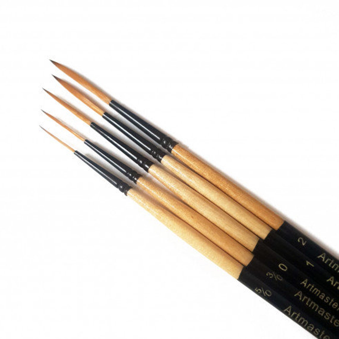 Artmaster Series 2200 Rigger Paint Brush Set of 5 Etsy UK