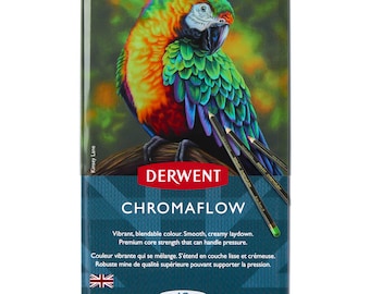 Matite Derwent Chromaflow, confezione da 12