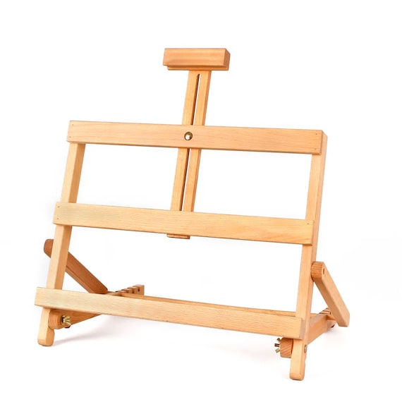 Kielder Wooden Book Stand Table Top Easel A3