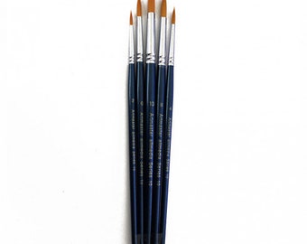 Round Paint Brush | Etsy