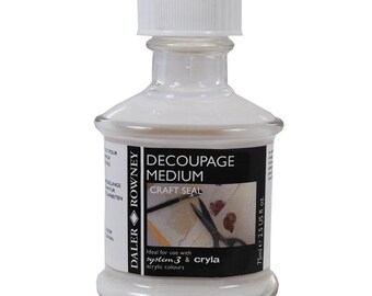 Daler Rowney Decoupage Collage Medium 75ml or 300ml