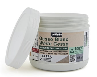 Pebeo Studio GREEN White Gesso One Coat Primers -  Israel