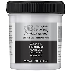 Winsor & Newton Professional Acrylic Gloss Gel 237ml or 474ml