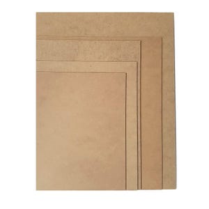 Studio 22 MDF Backing Boards for Art, Craft, Picture Framing & Hobby (1 Panel)
