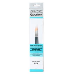 Winsor & Newton Foundation aquarelpenselen geassorteerde sets