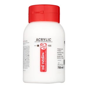 Talens Art Creation Acrylic Paint 750ml Titanium White