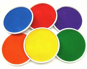 Major Brushes Ink Pads Set of 6 Colours