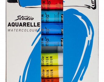 Pebeo Studio Watercolour Paint Set 12 x 12ml