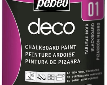Pebeo Deco Chalkboard Paint Matt Black 250ml
