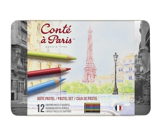 DERWENT Pastel Pencils 36色缶入り Derwent Pastel Pencils, Assorted Colors, Set of 36 : Target