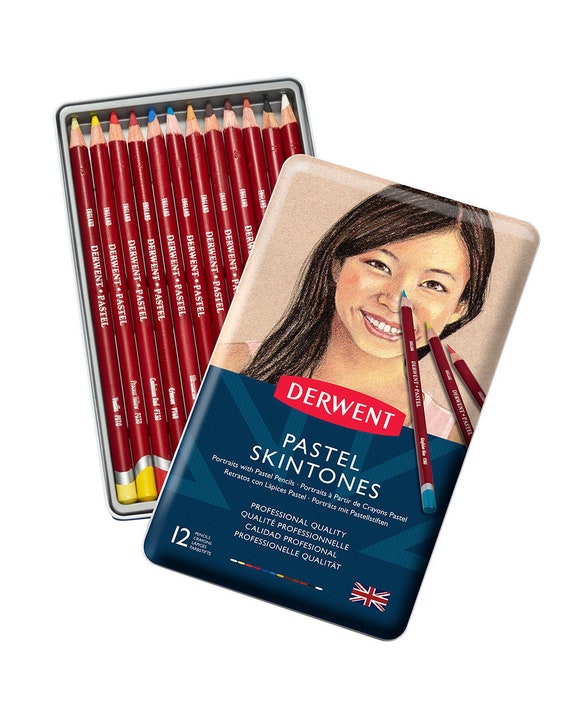 Derwent : Watercolor Pencil : Tin Set of 12