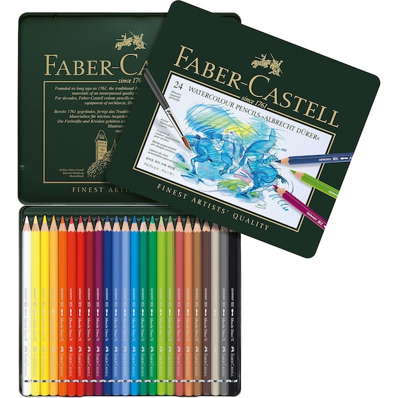 Faber-Castell Albrecht Durer Aquarelle Crayons 24 Boîte -  France